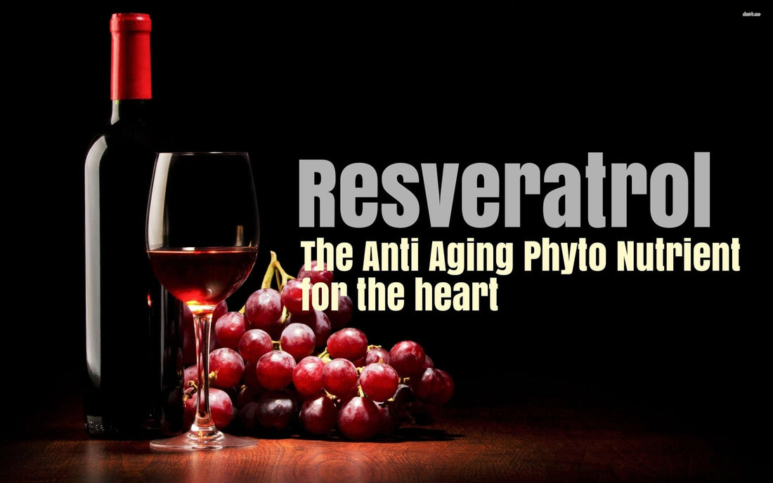 Resveratrol - Powerful antioxidant as found in red grapes & red wine - Sharrets Nutritions LLP