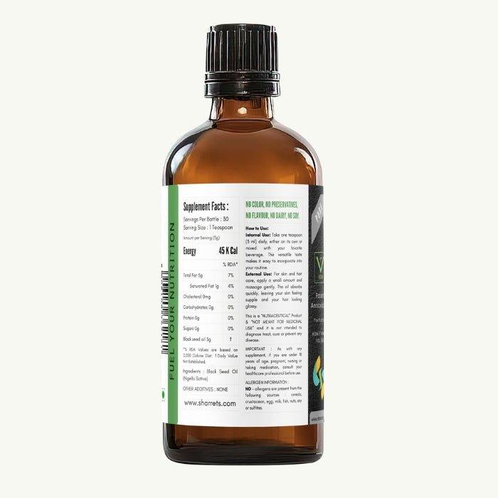 Black seed oil - Sharrets Nutritions LLP