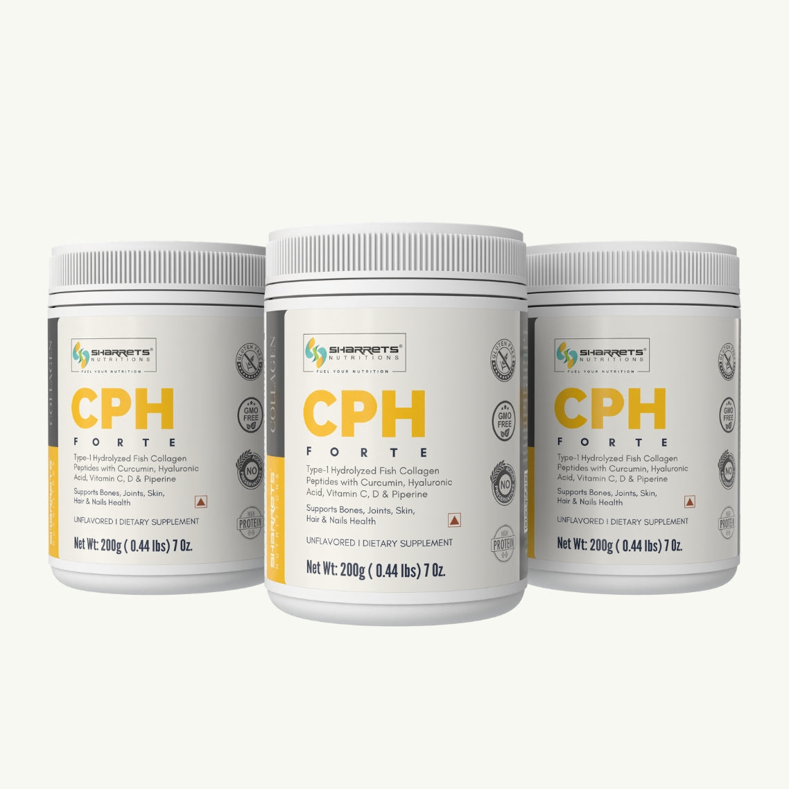 Sharrets CPH Forte- Curcumin Collagen Supplement 