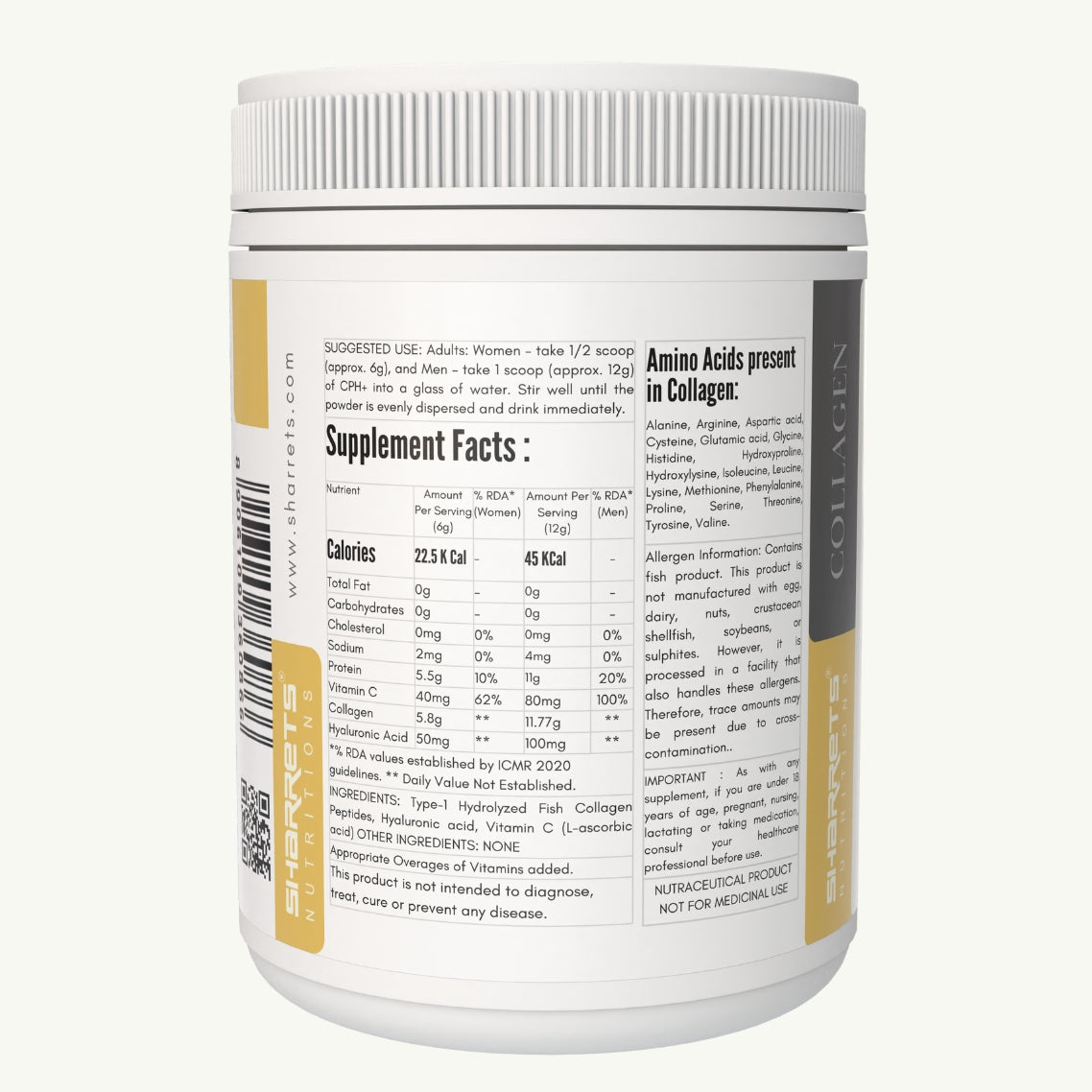 CPH+ Fish collagen supplement - Sharrets Nutritions