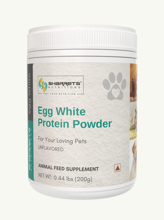 Egg White Protein Powder For Pets - Sharrets Nutritions LLP