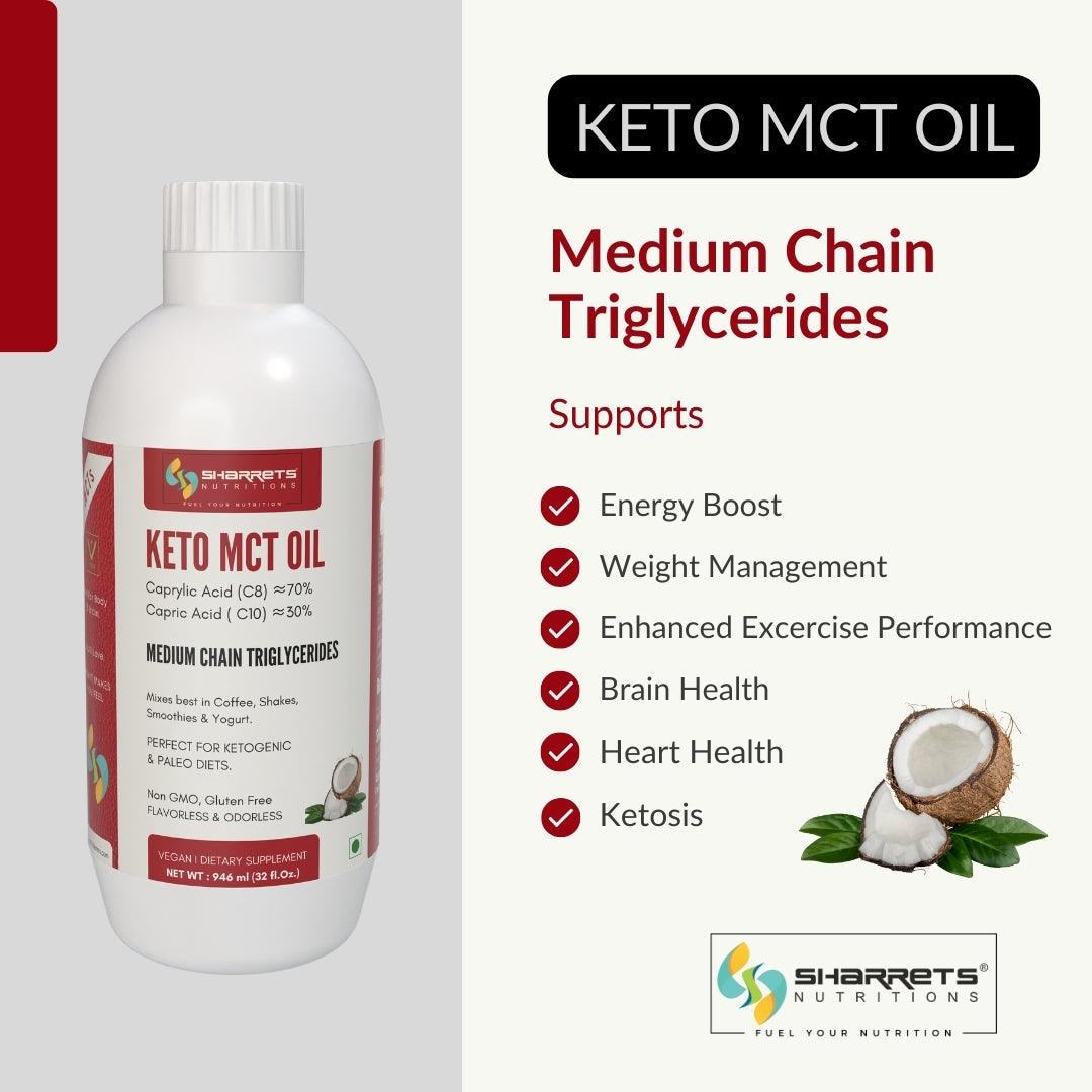 Keto MCT oil - Sharrets Nutritions LLP