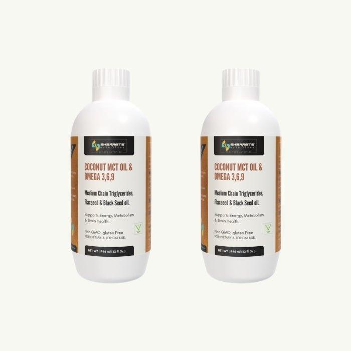 Coconut MCT Oil with Omega 3,6,9 - Sharrets Nutritions LLP