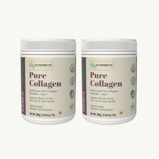 Sharrets Pure Hydrolyzed Fish Collagen Powder Supplement 200g