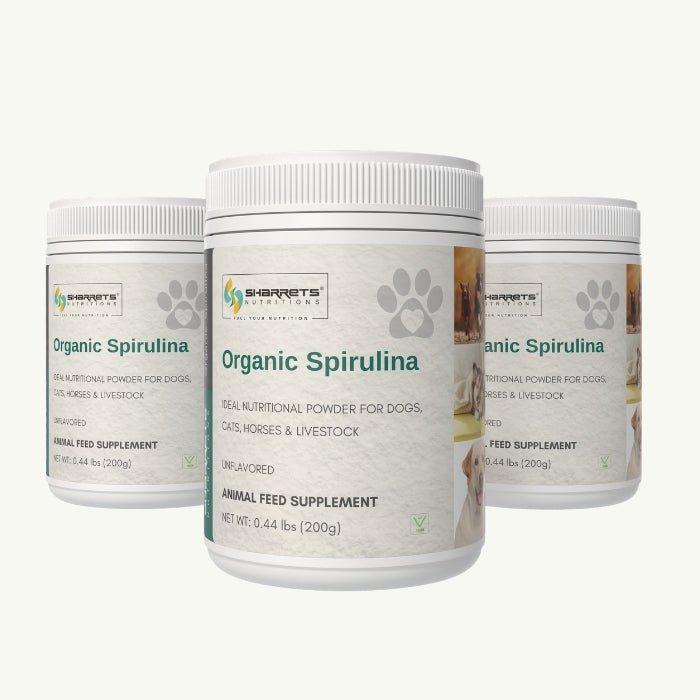 Spirulina Powder Organic for Pets - Sharrets Nutritions LLP