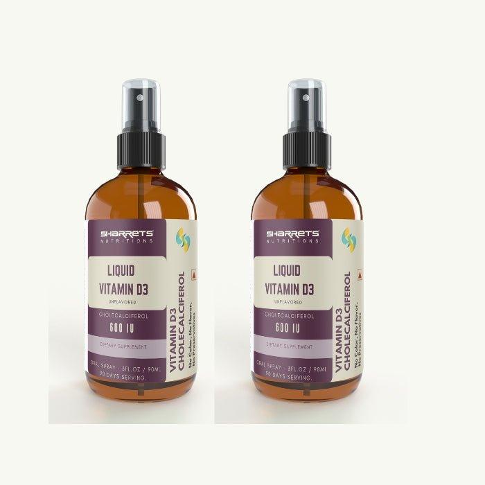 Liquid vitamin d3 (cholecalciferol) 3fl Oz - Sharrets Nutritions LLP