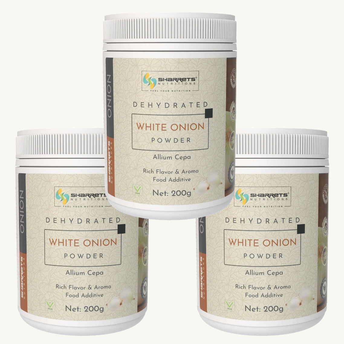 Sharrets Dehydrated White Onion Powder 200g