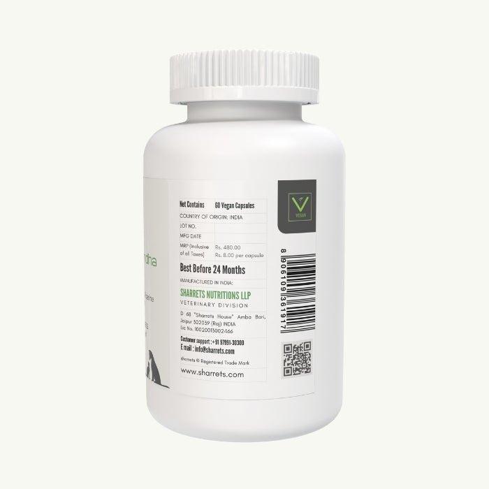 Ashwagandha for Pets - Sharrets Nutritions LLP