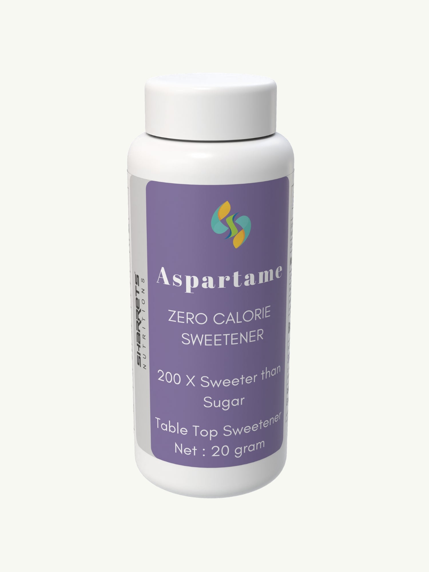 Aspartame & Natural Stevia Sweeteners | Zero Calorie Culinary | Sharrets Nutritions