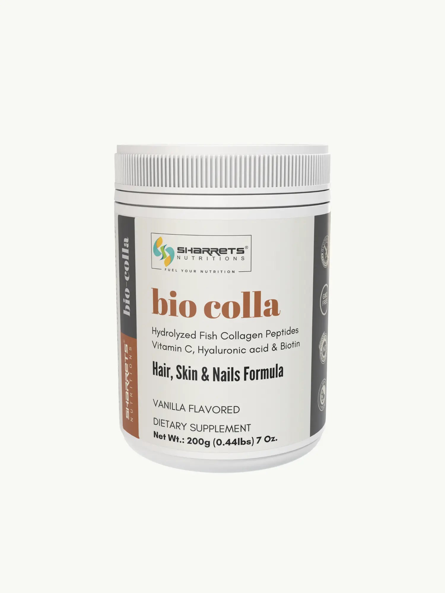 Biotin Collagen Supplement with HA, Vitamin C & Biotin - Sharrets Nutritions