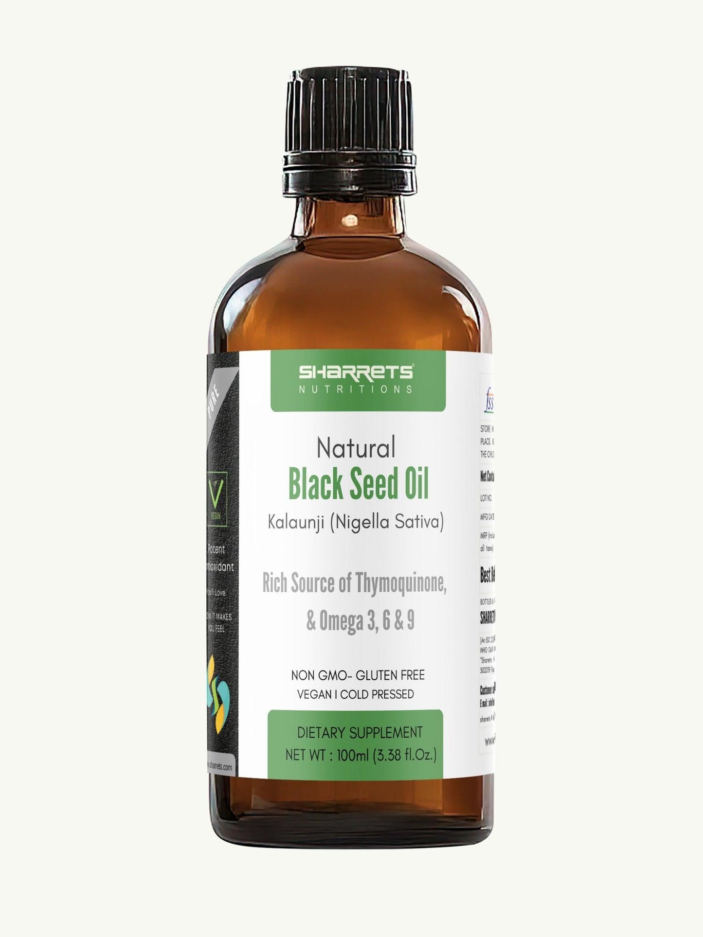 Black seed oil - Sharrets Nutritions LLP