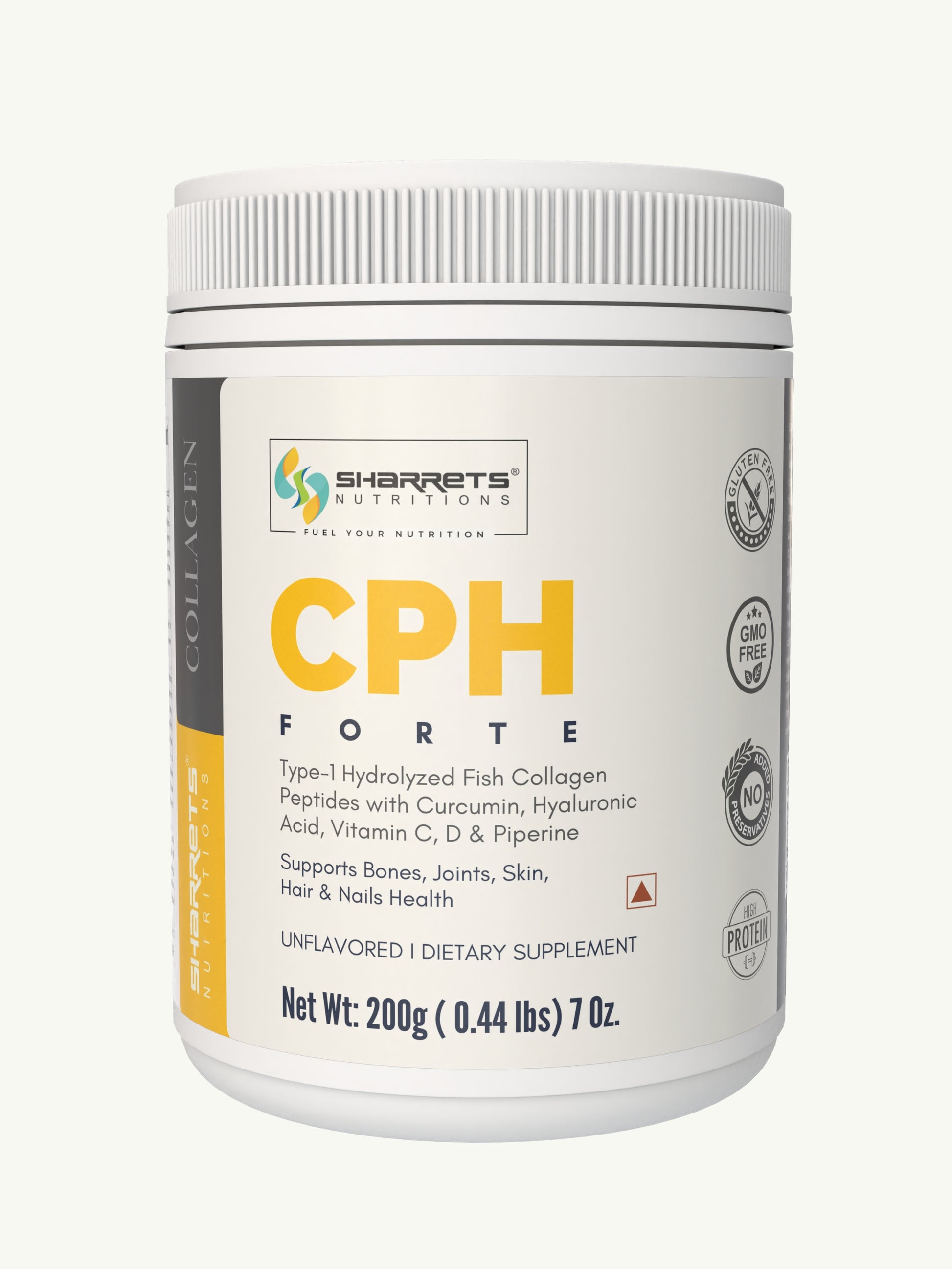 Sharrets CPH Forte- Curcumin Collagen Supplement 