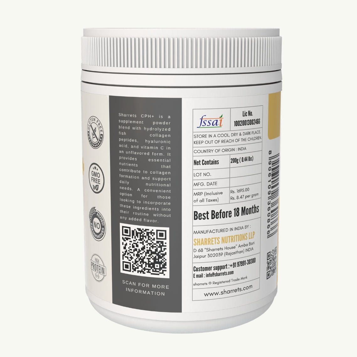 CPH+ Fish collagen supplement - Sharrets Nutritions