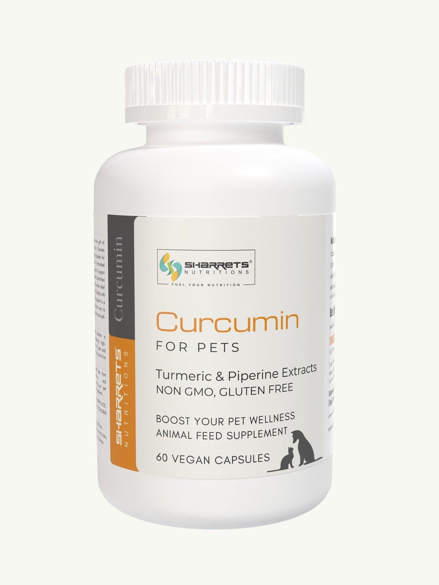 Curcumin Piperine Capsules Pets - Sharrets Nutritions LLP