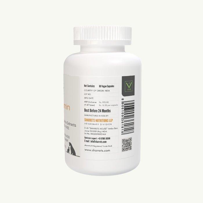 Curcumin Piperine Capsules Pets - Sharrets Nutritions LLP