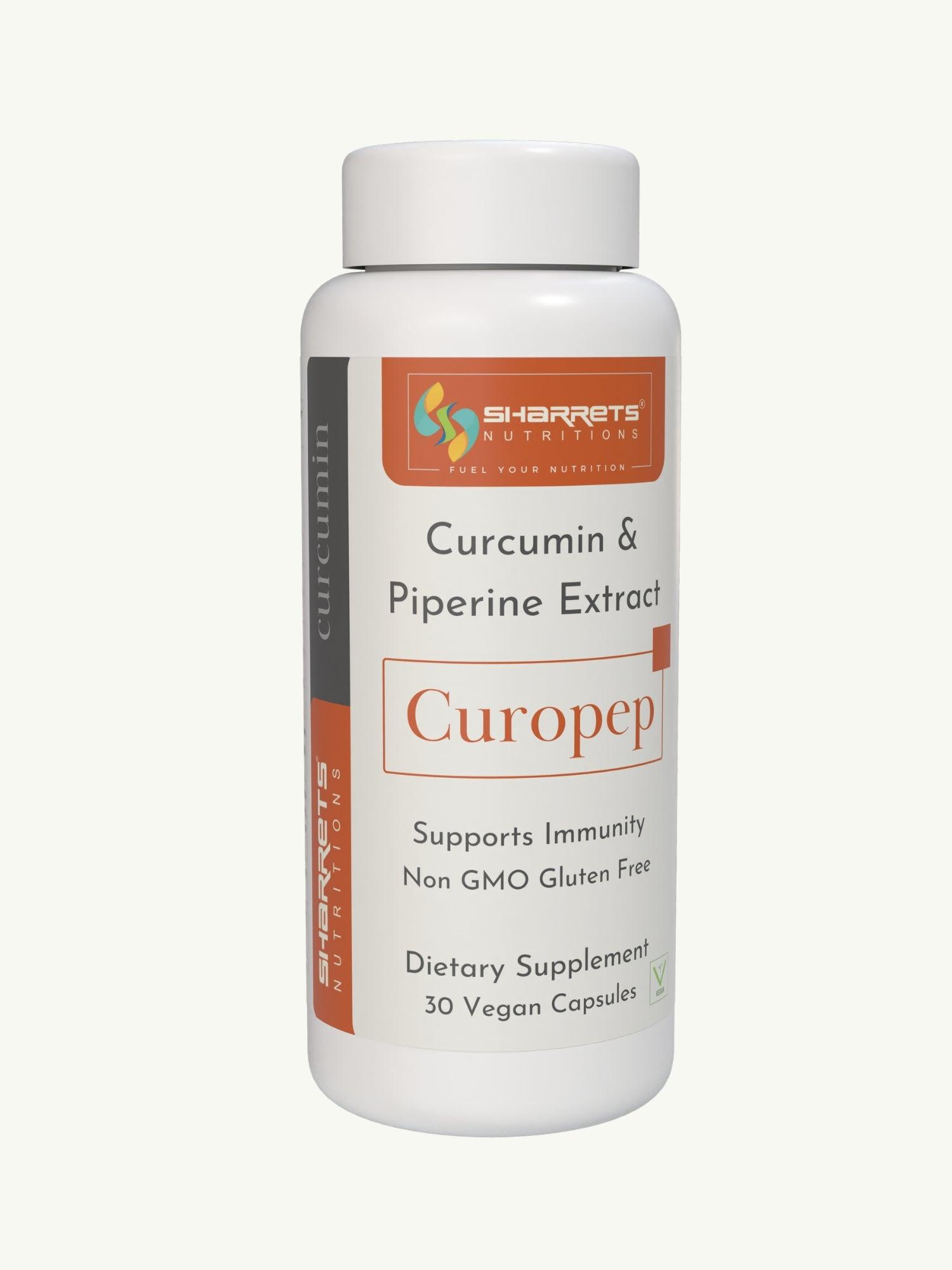 Curcumin piperine capsules - Sharrets Nutritions LLP