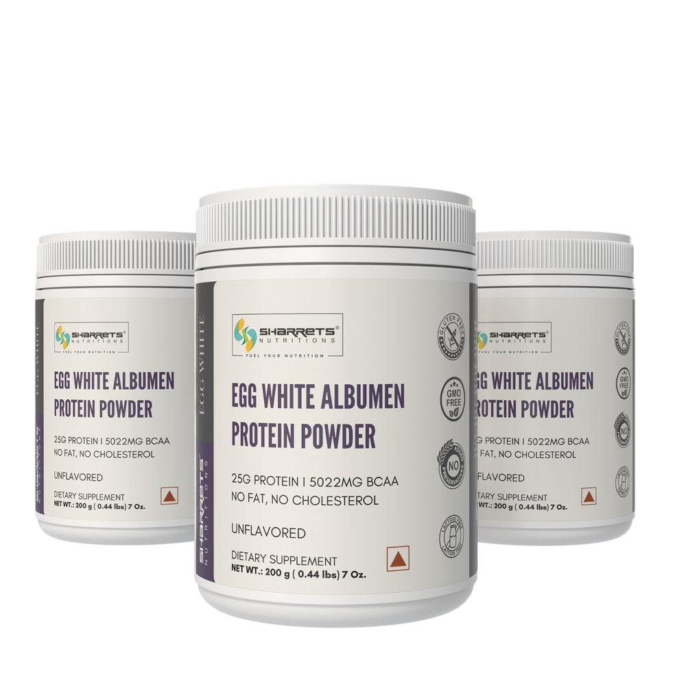 unflavored egg white protein powder
