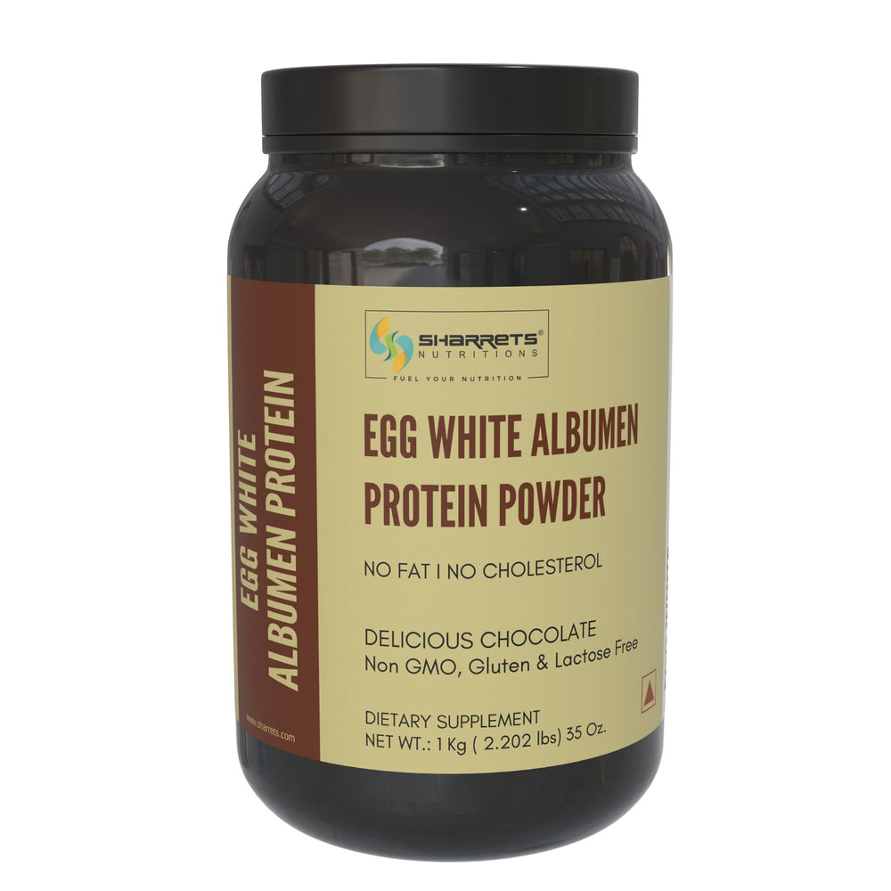 egg white albumen protein powder chocolate flavored 1kg