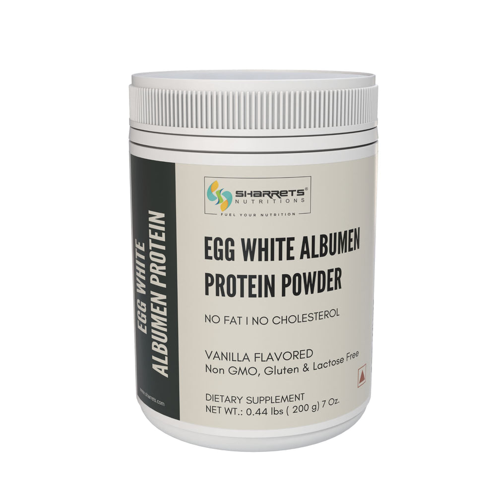 egg white albumen protein powder vanilla flavored