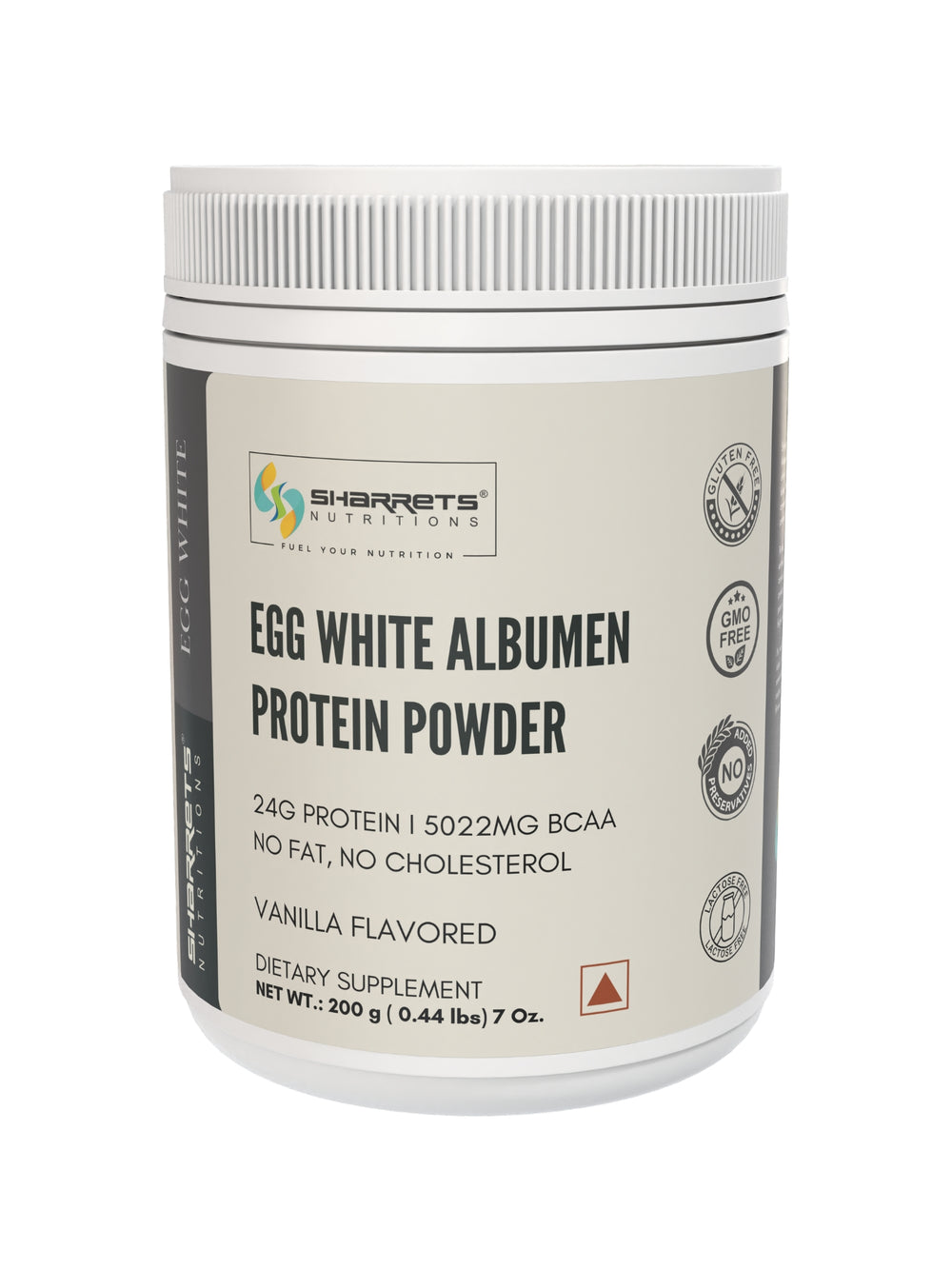 Egg white albumen protein powder vanilla flavored 200g