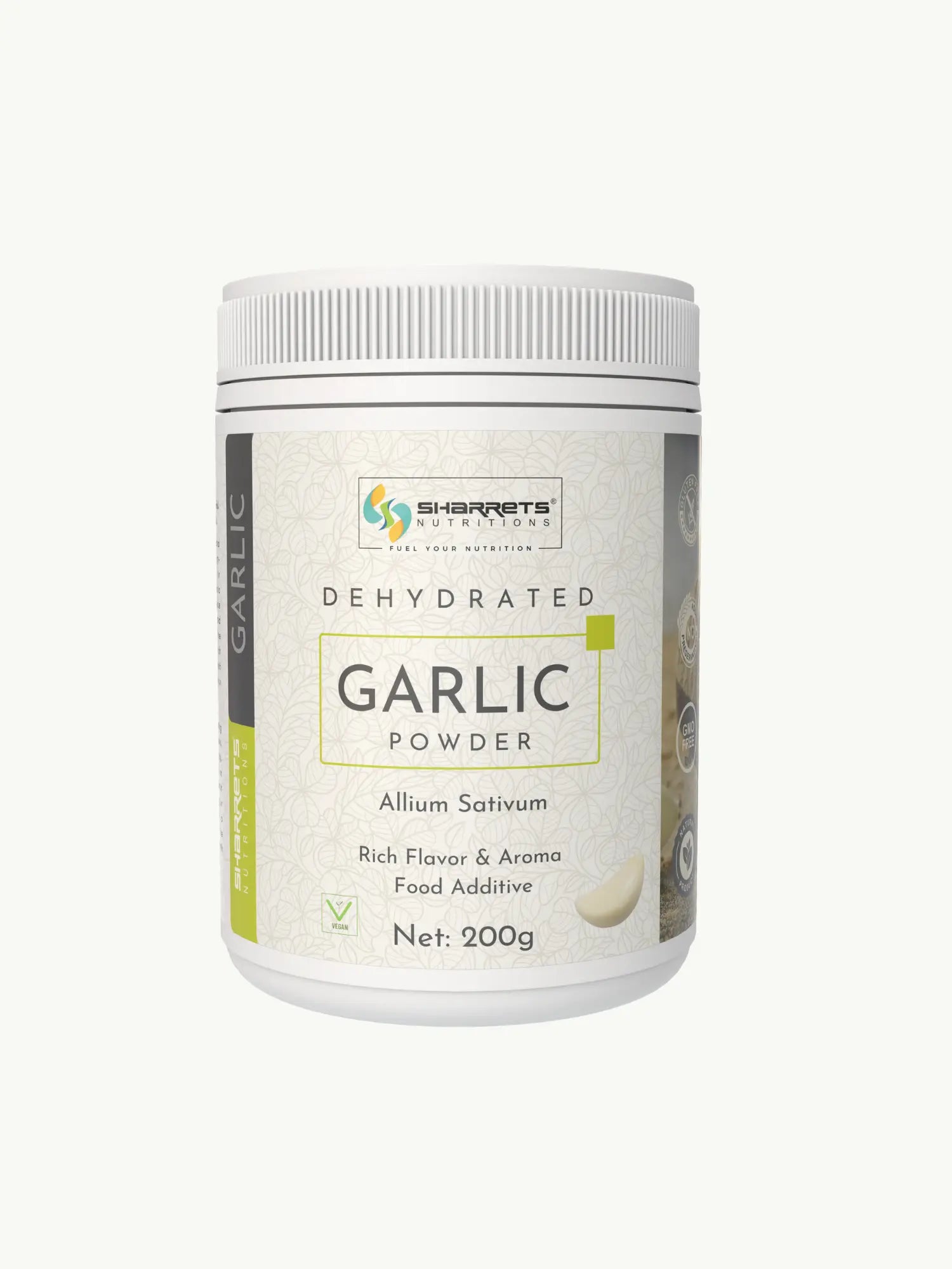 Dehydrated Garlic Powder- Sharrets Nutritions