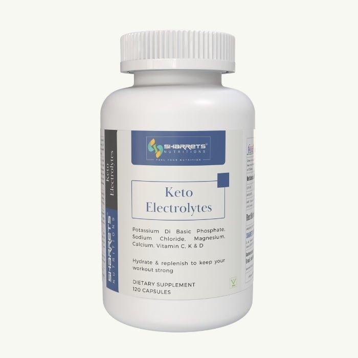 Keto Electrolytes supplement capsules - Sharrets Nutritions LLP