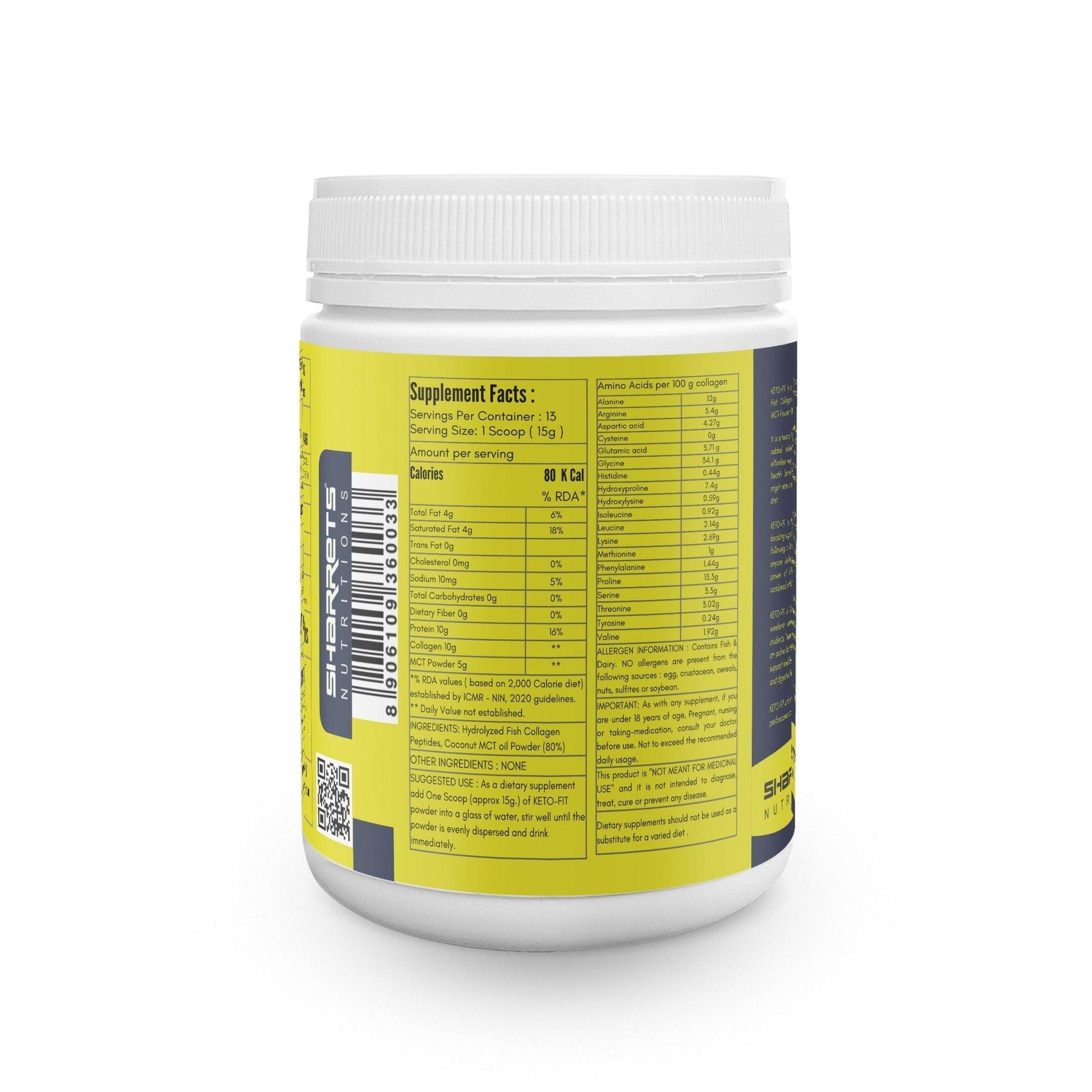 Ketofit Mct collagen - Sharrets Nutritions LLP
