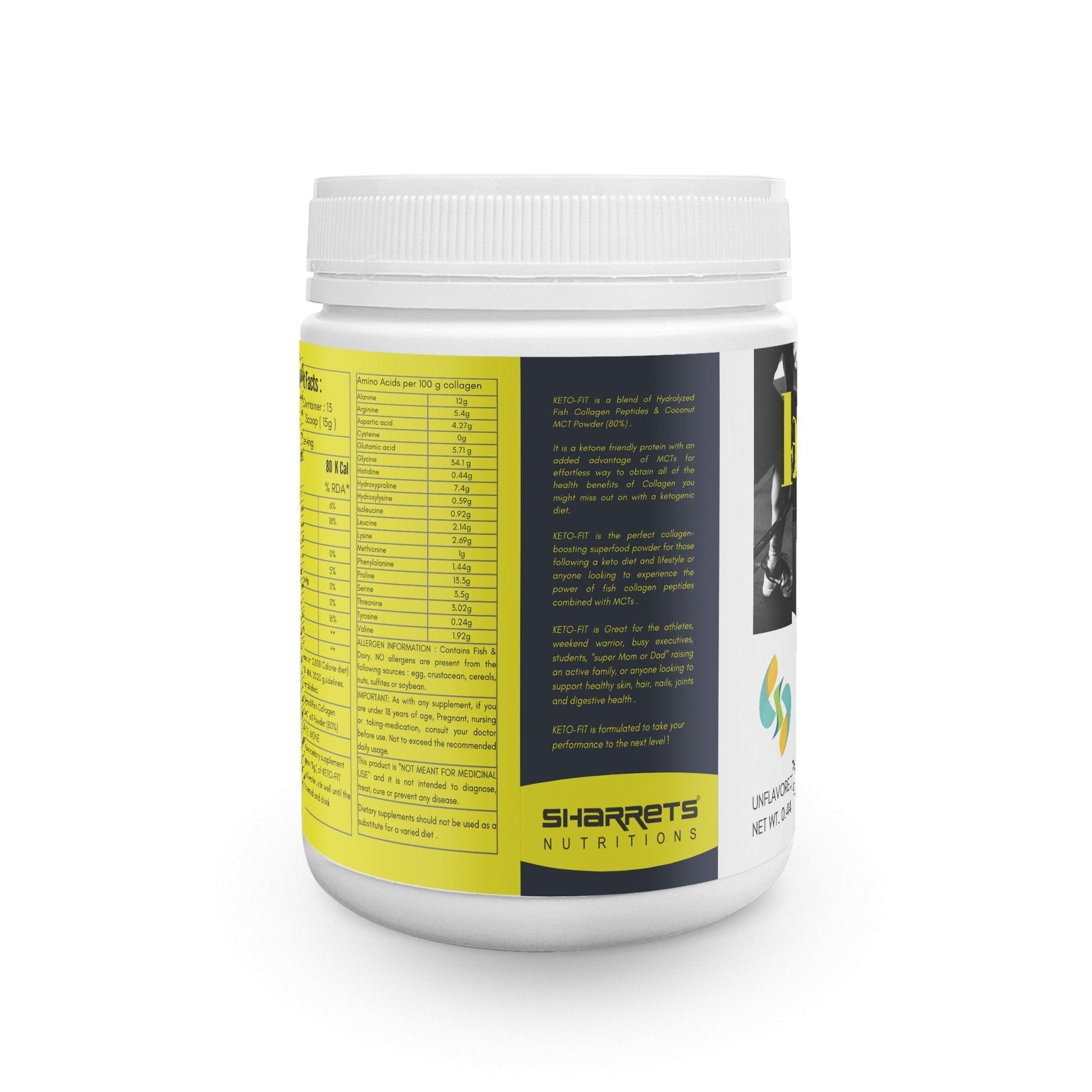 Ketofit Mct collagen - Sharrets Nutritions LLP