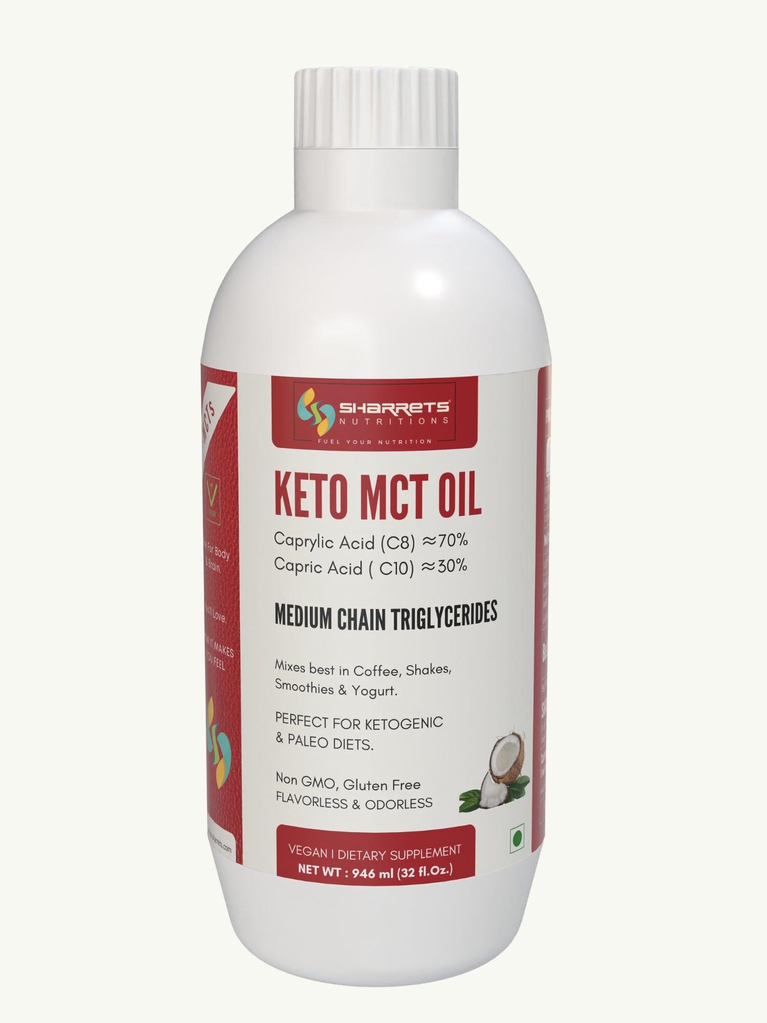 Keto MCT oil - Sharrets Nutritions LLP