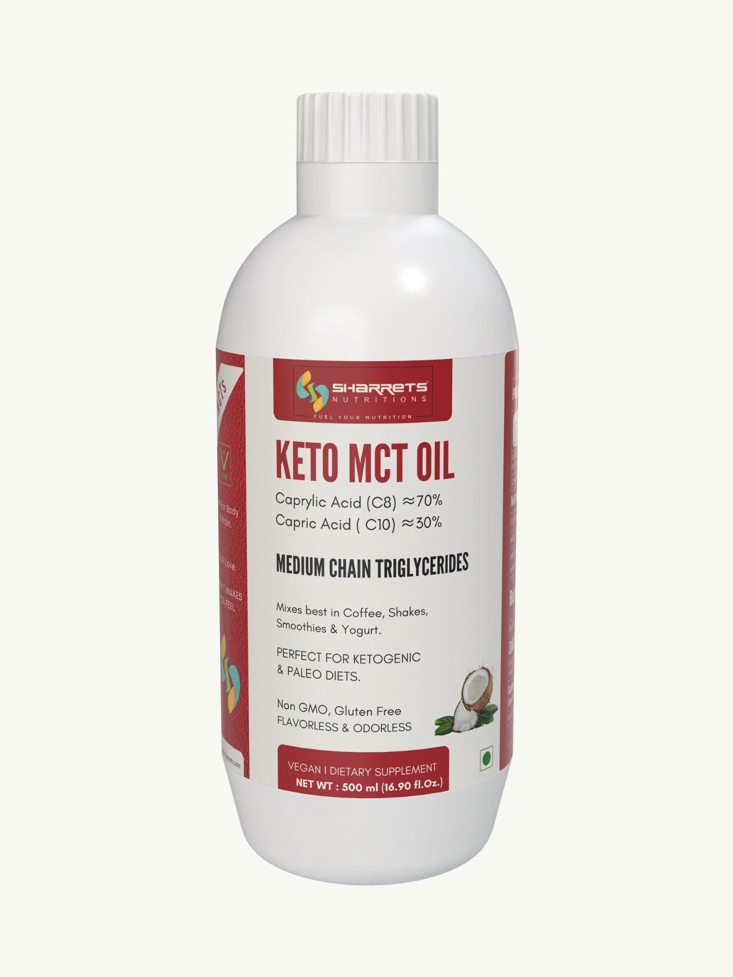 Keto MCT oil - Sharrets Nutritions LLP