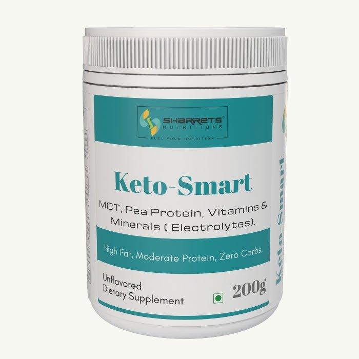 Keto Smart - MCT, Protein & Electrolytes - Sharrets Nutritions LLP