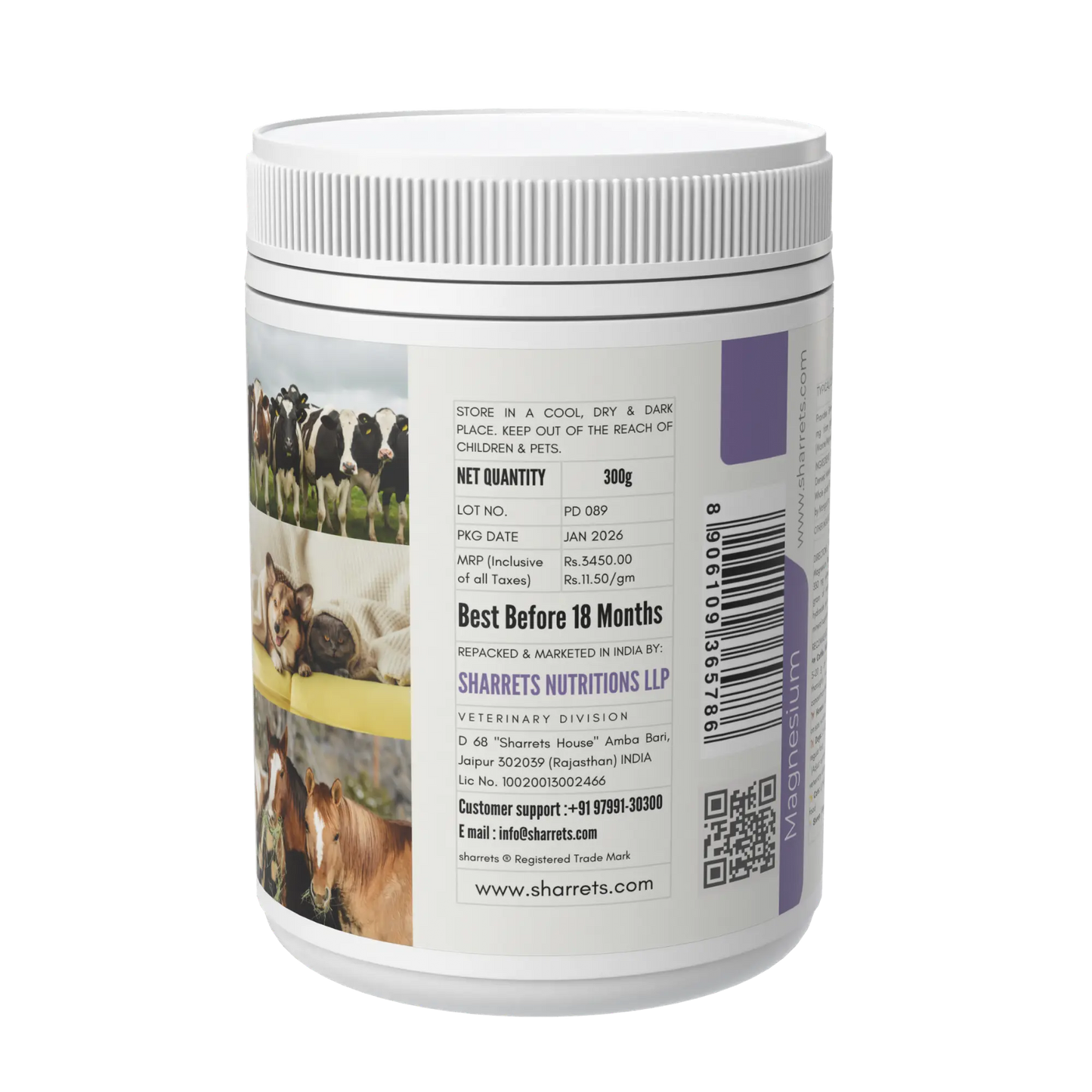 Magnesium Powder for Horses & Livestock – Aquamin® Marine Magnesium 300g