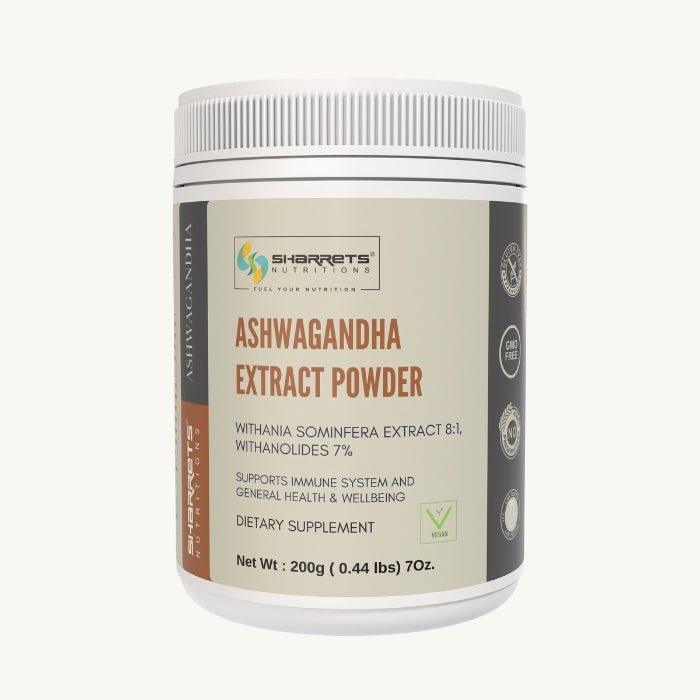 Ashwagandha Extract Powder - Sharrets Nutritions LLP