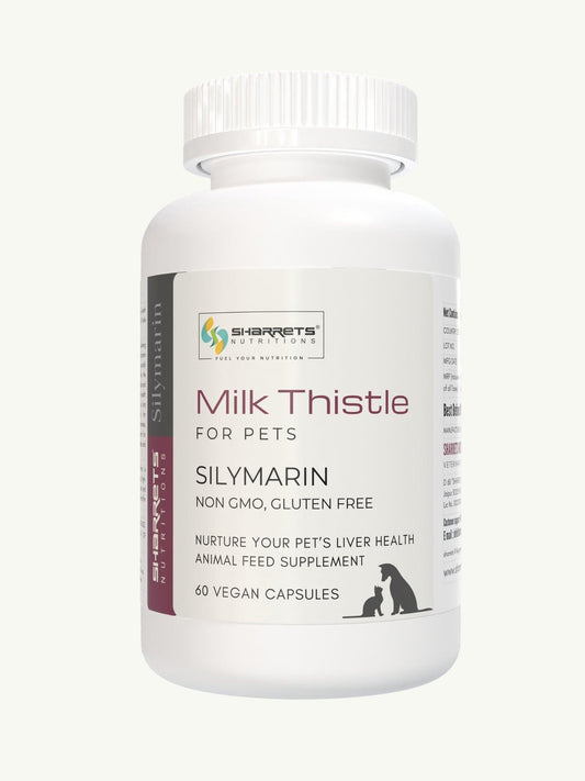 Milk Thistle Capsules for Pets - Sharrets Nutritions LLP