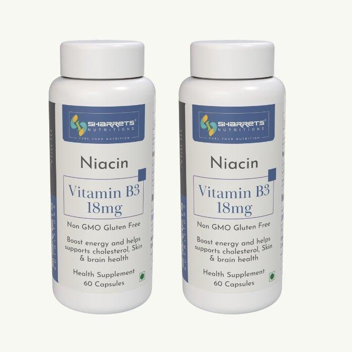 Vitamin B3 Niacin Supplement - Sharrets Nutritions LLP