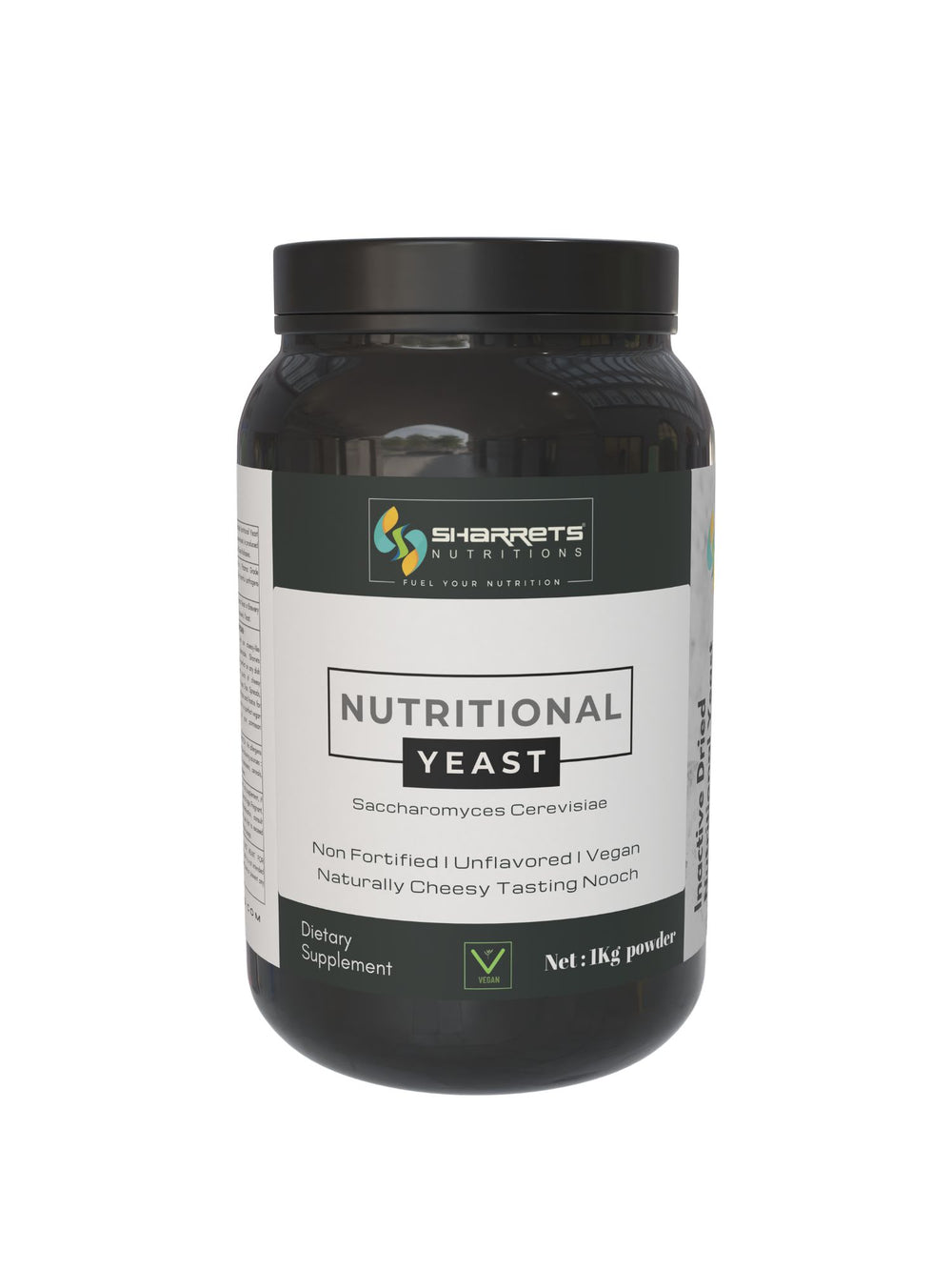 Unfortified Nutritional Yeast Vegan Powder