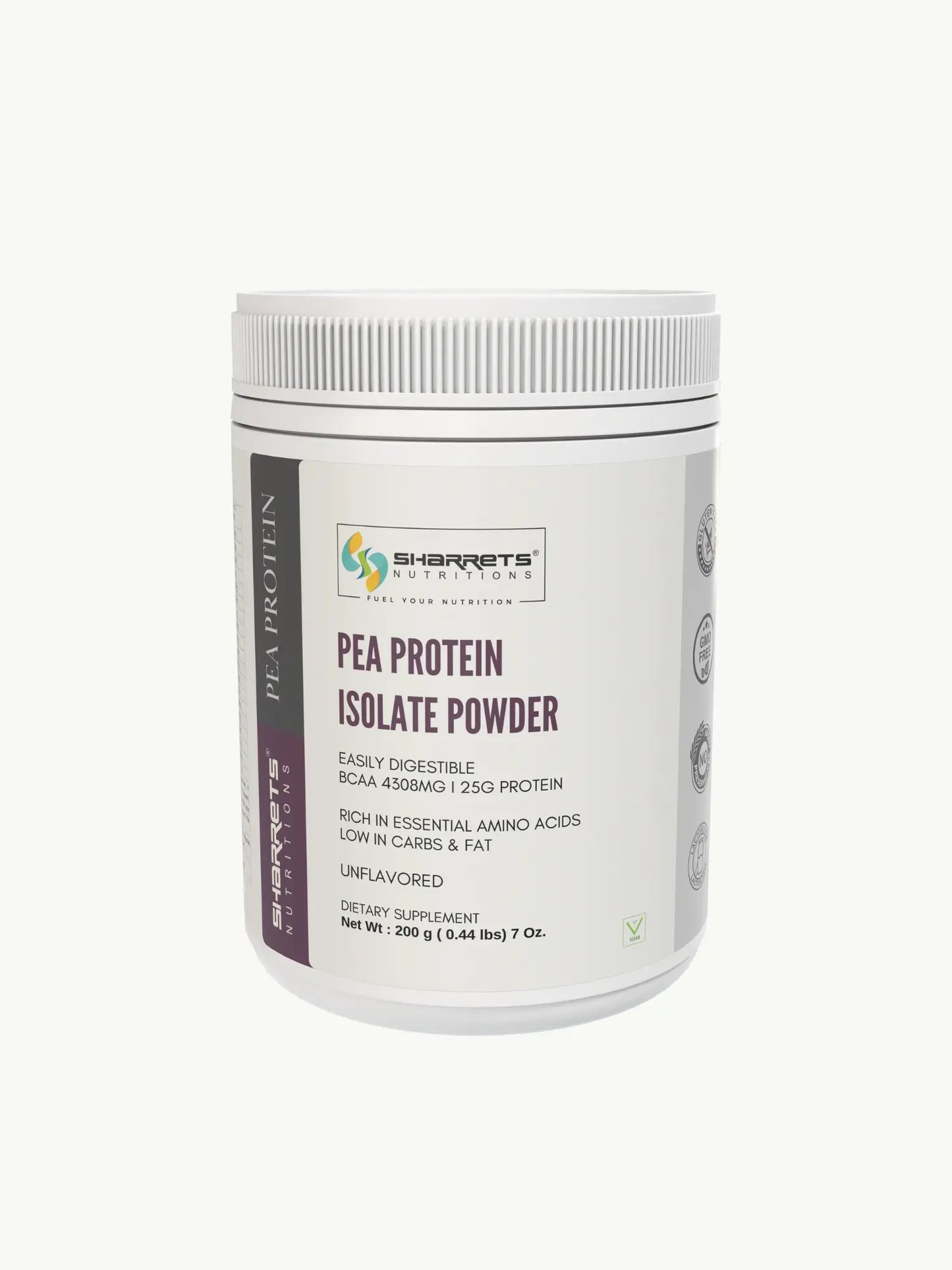 Sharrets Pea Protein Powder Isolate - Pure Plant-Powered Nutrition