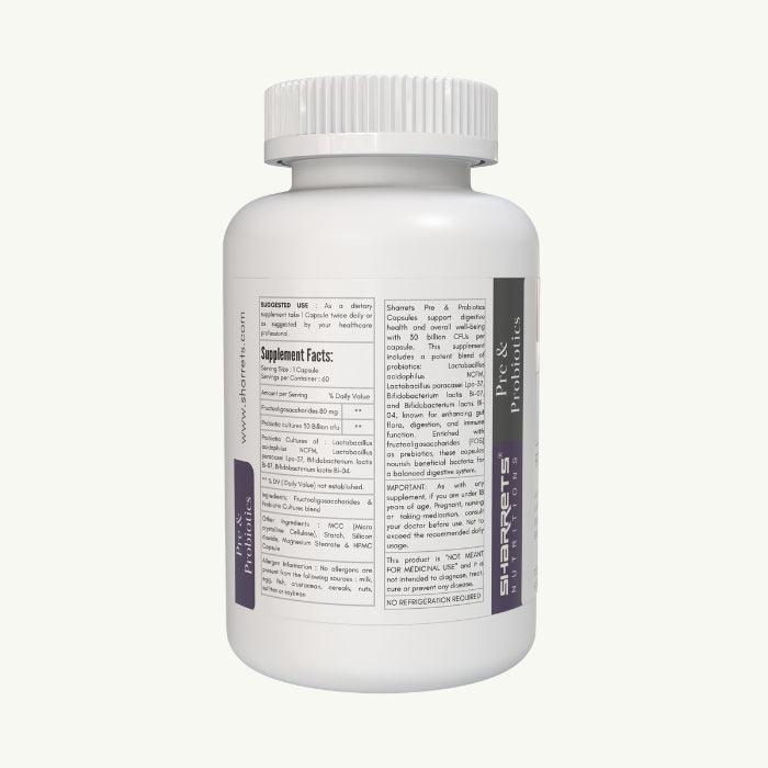 Sharrets Pre and Probiotics - Sharrets Nutritions LLP
