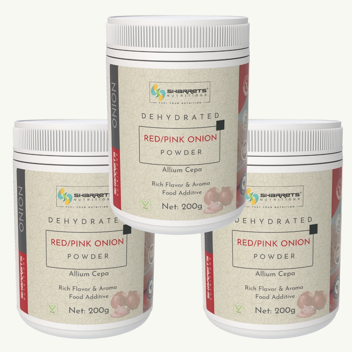 Dehydrated Red or Pink Onion Powder