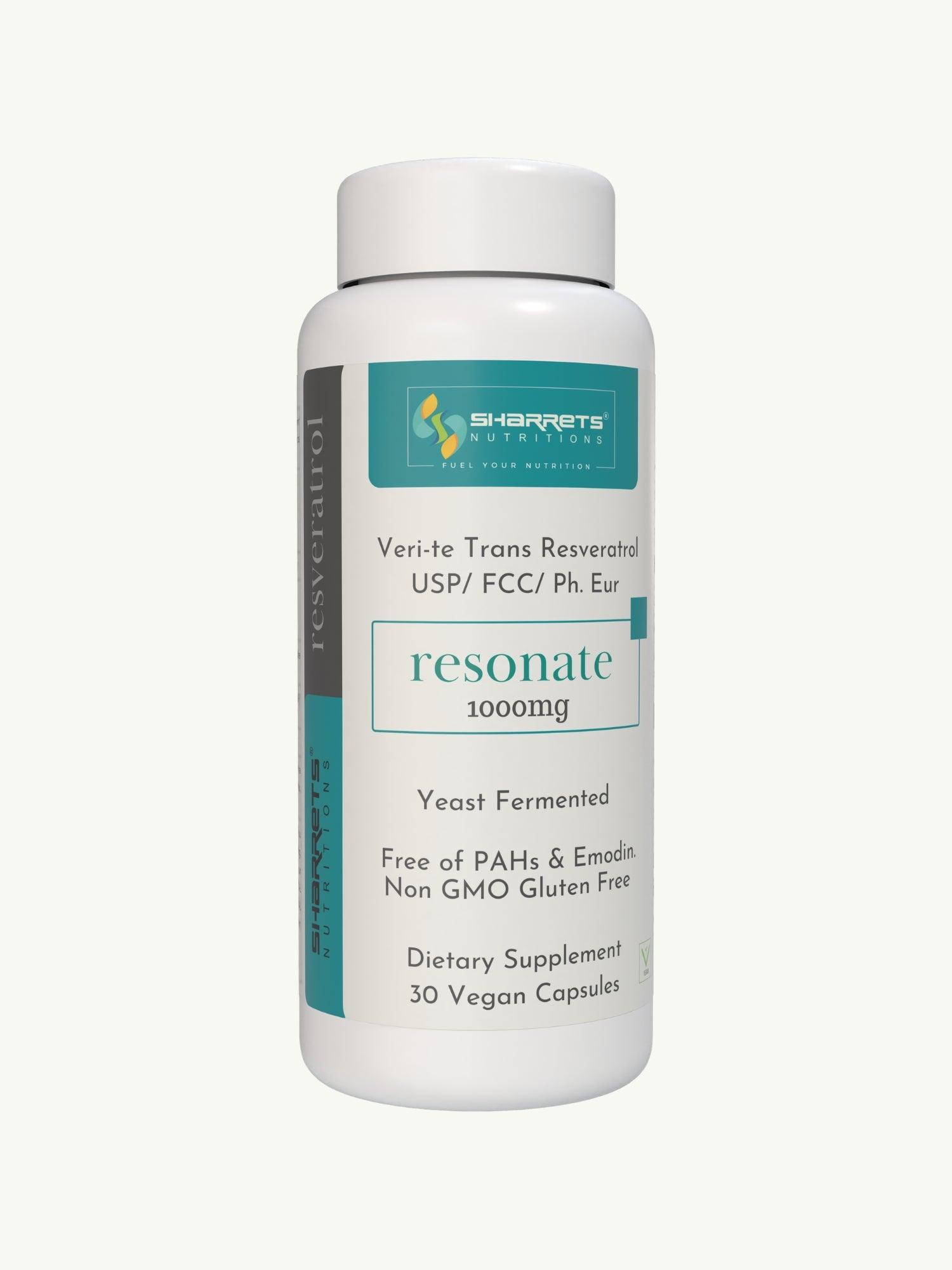 Resveratrol supplements - Sharrets Nutritions LLP
