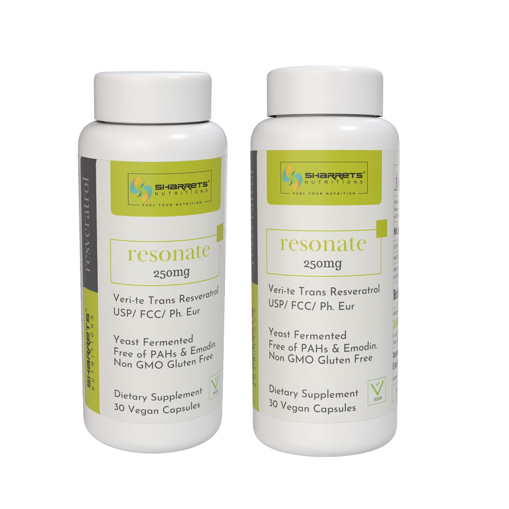 trans resveratrol 250mg vegan capsules