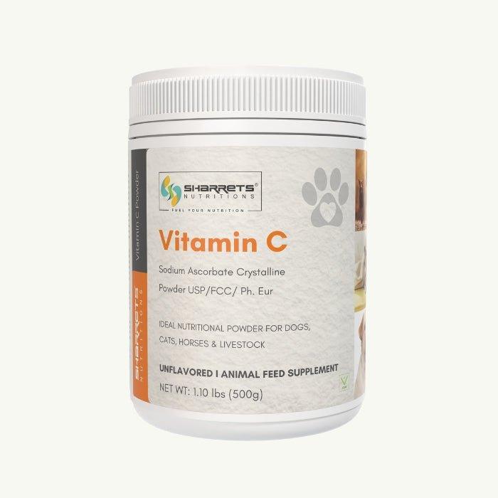 Sodium Ascorbate Non Acidic Vitamin C for Pets - Sharrets Nutritions LLP