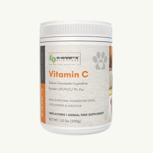 Sodium Ascorbate Non Acidic Vitamin C for Pets - Sharrets Nutritions LLP
