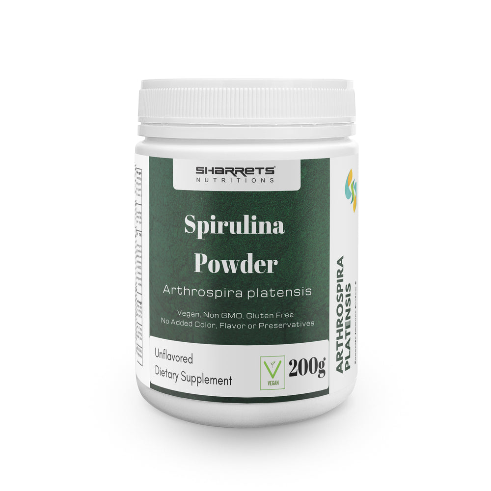 Spirulina powder supplement