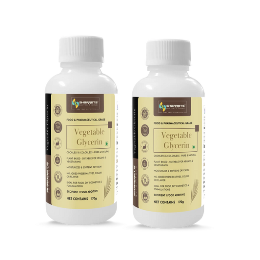 Food grade vegetable glycerin 170g x 2 pack USP edible plant based glycerin