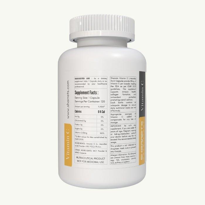 Vitamin c capsules - Sharrets Nutritions LLP