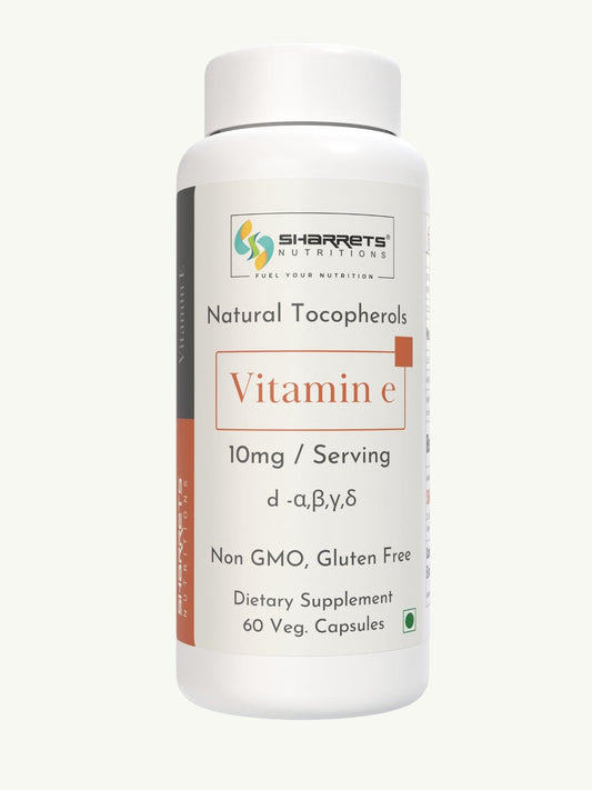 Natural Vitamin E Capsules - Sharrets Nutritions LLP