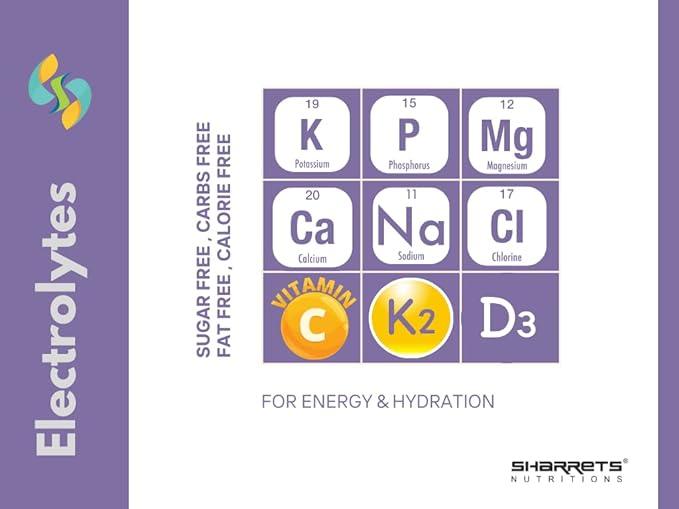 Electrolytes Powder Supplement - Sharrets Nutritions LLP