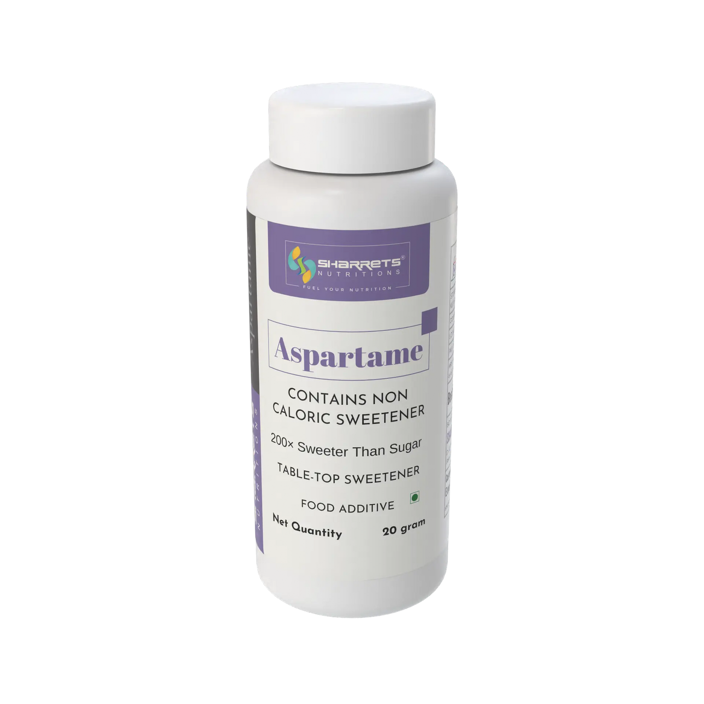 Aspartame sugar substitute table top sweetener