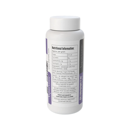 Aspartame sugar substitute table top sweetener